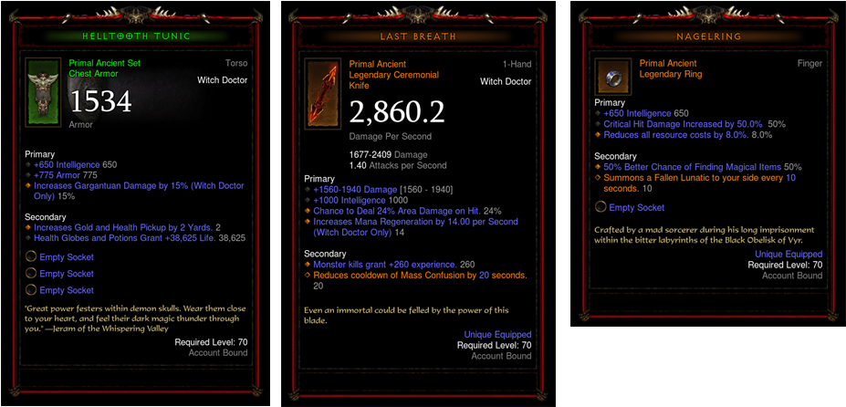 Diablo Fans 250 Primallb - Diablo Iii (936x450), Png Download