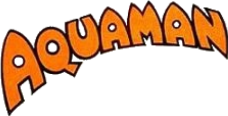 Aquaman Vol 1 Logo - Aquaman Comic Book Logo (500x255), Png Download