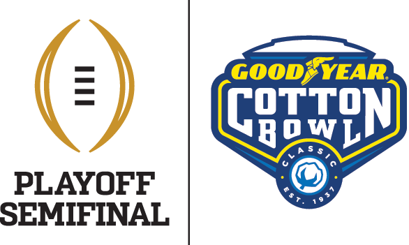 Goodyear Cotton Bowl Logo (586x351), Png Download