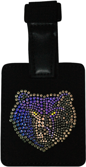Memphis Grizzlies Rhinestone Luggage Tag - Bag Tag (400x600), Png Download