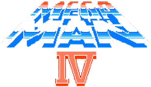 Download Hd Mega Man 4 Logo Mega Man 5 Title Transparent Png Image Nicepng Com