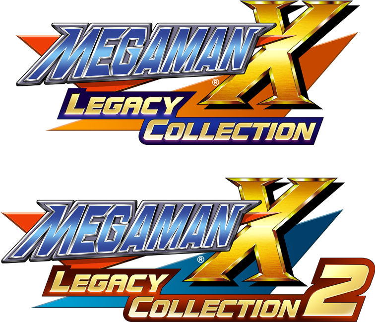 Mega Man X Legacy Collection 1 2 Logo - Mega Man X Legacy Collection Logo (800x800), Png Download