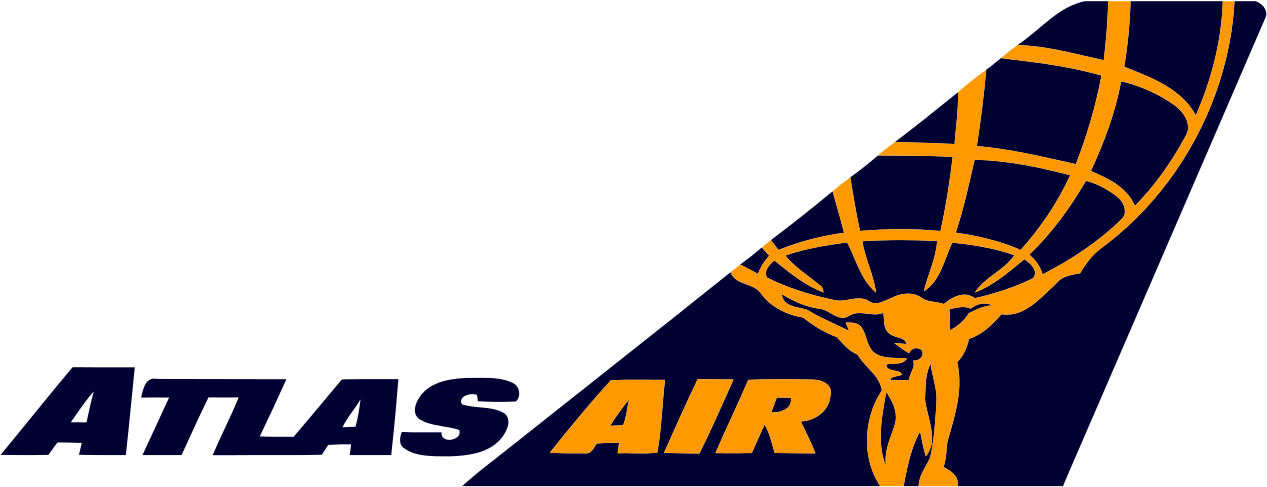 Atlas Air Logo Pin It - Atlas Air Cargo Logo (1280x498), Png Download
