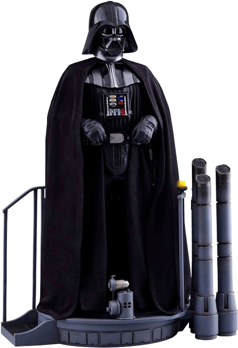 The Empire Strikes Back - Hot Toys Darth Vader Empire Strikes Back (566x800), Png Download