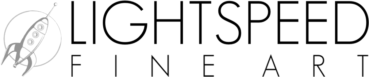 Star Wars Empire Strikes Back - Lightspeed Fine Art (1500x533), Png Download