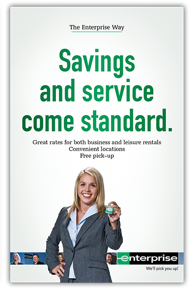 Enterprise Miniflier Cc - Enterprise Rent A Car Poster (400x610), Png Download
