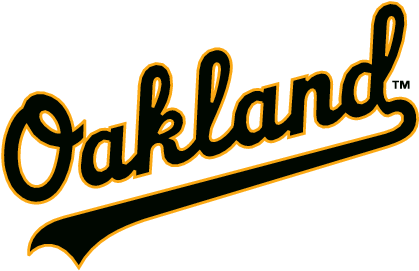 Sports - Oakland Athletics Jersey Logo (438x283), Png Download