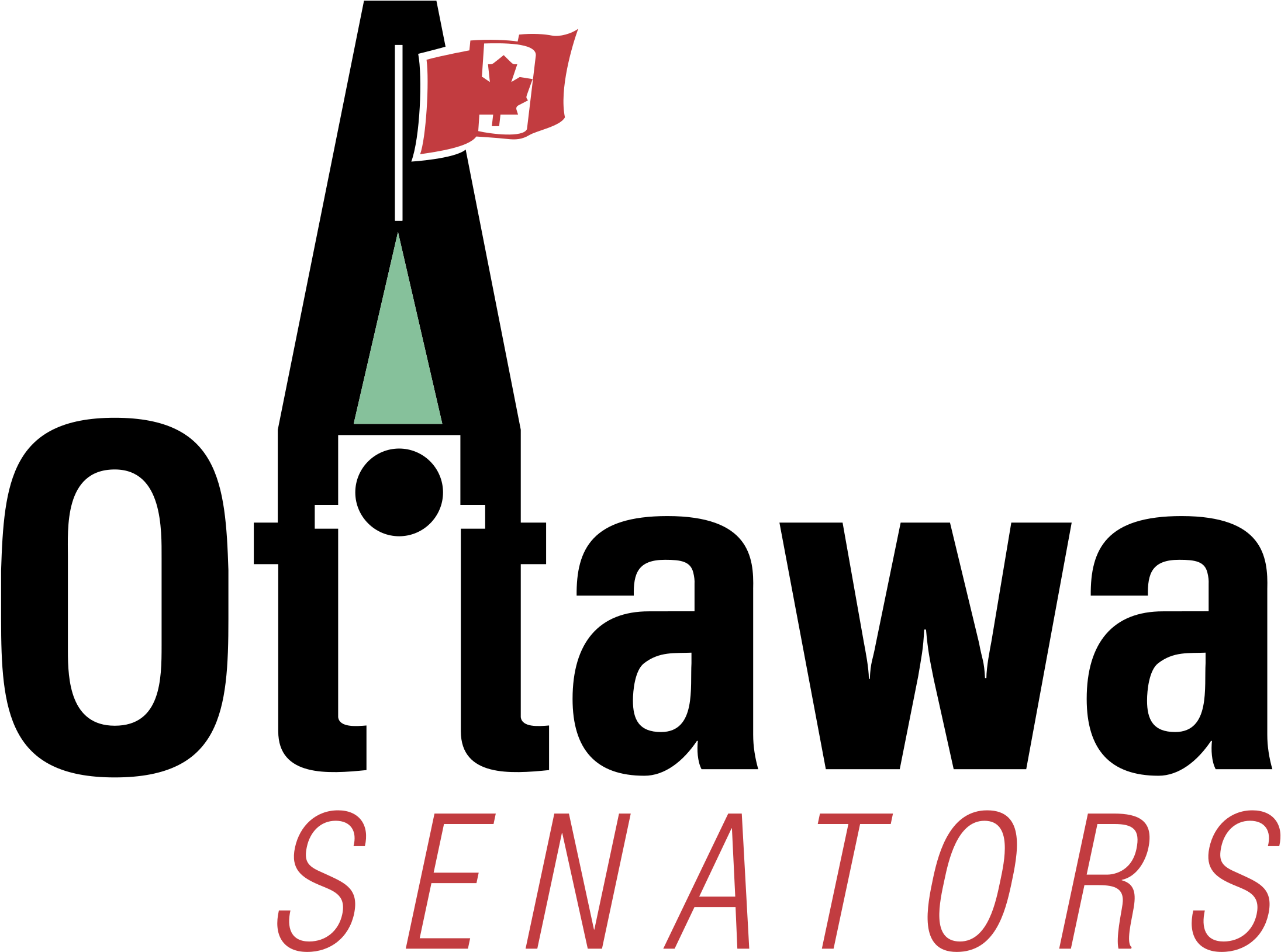 Ottawa Senators Logo Png Transparent - Ottawa Senators (2400x2400), Png Download