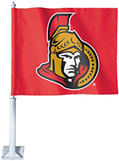 Ottawa Senators Car Flag - Ottawa Senators (421x480), Png Download