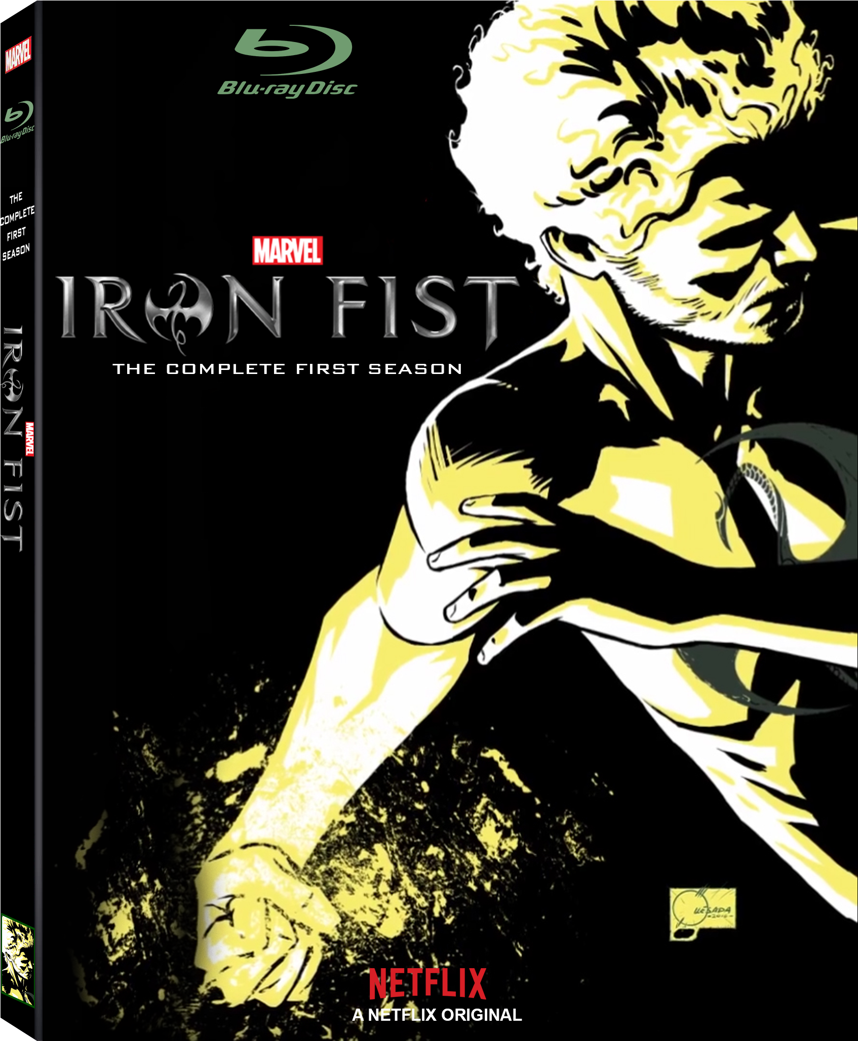 Made An Iron Fist Blu-ray Concept - Iron Fist Netflix Soundtrack (1877x2591), Png Download