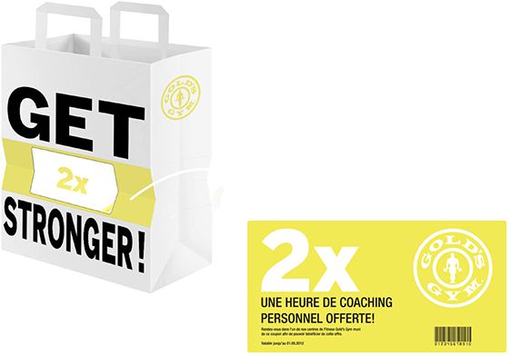 Gold's Gym - Golds Gym (600x419), Png Download