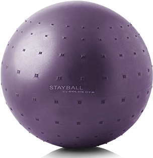 Workout Warehouse Accessories Gold's Gym 55 Cm Anti-burst - Gold's Gym 55 Cm Anti-burst Performance Ball (472x420), Png Download