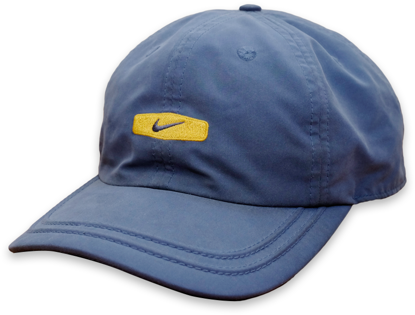 Vintage Nike Strapback Cap With Swoosh Logo Embroidery - Swoosh (900x900), Png Download
