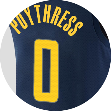 Indiana Pacers Alex Poythress - Indiana Pacers (360x360), Png Download
