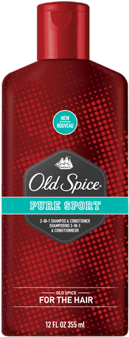 Tumblr N48nhijjzx1qccefso2 R1 500 - Old Spice Pure Sport 2in1 Shampoo And Conditioner 350ml (500x716), Png Download