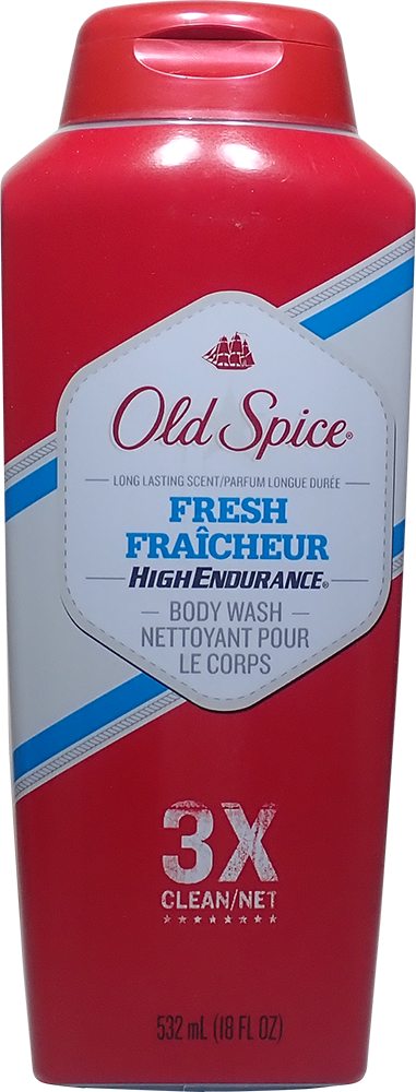 Old Spice - Old Spice Body Wash Heb (381x1000), Png Download