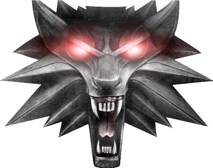 No Caption Provided - Witcher 3 Wolf Head (700x579), Png Download