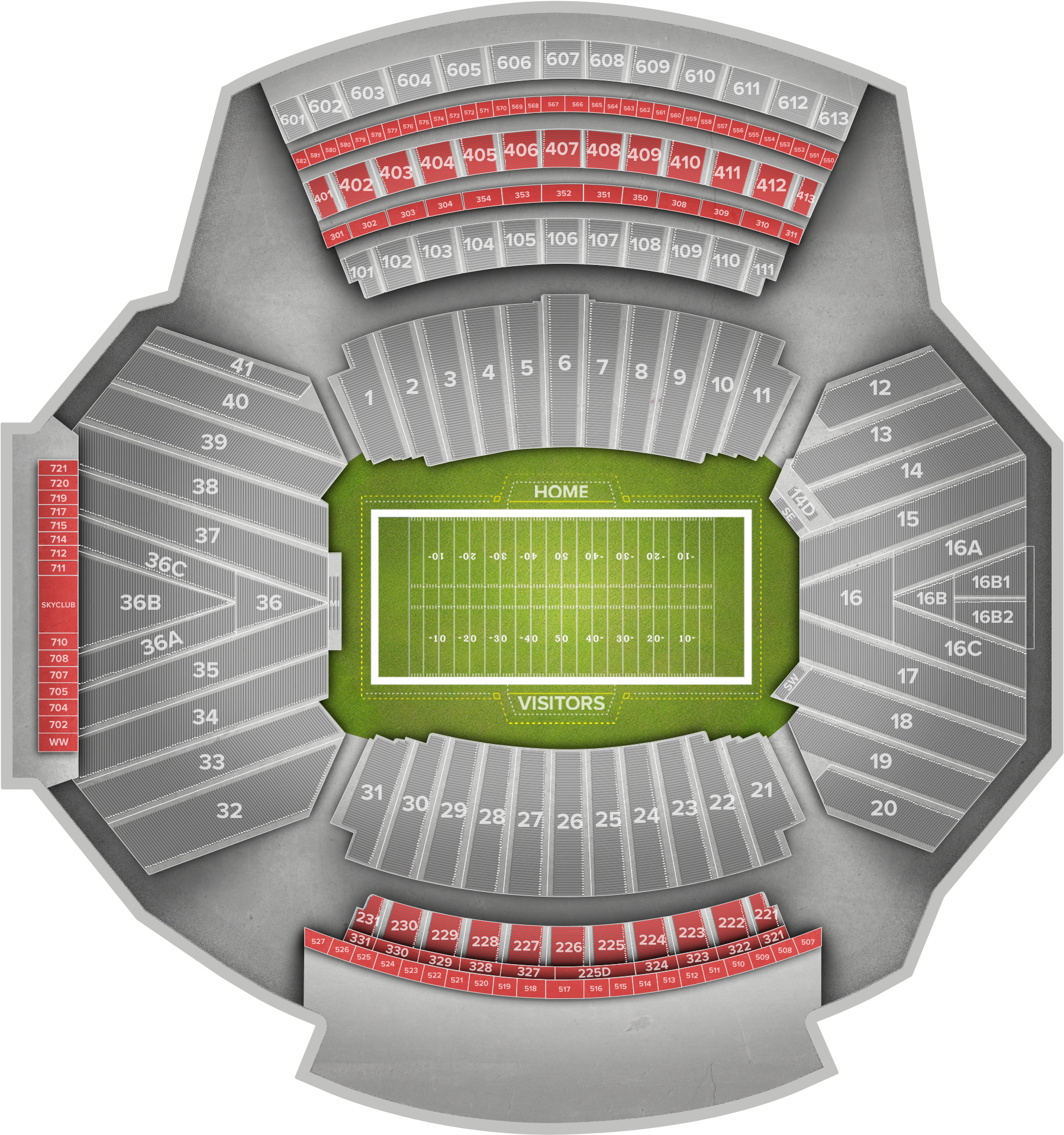 Michigan State Football At Nebraska Football At Memorial - Memorial Stadium (2560x1936), Png Download