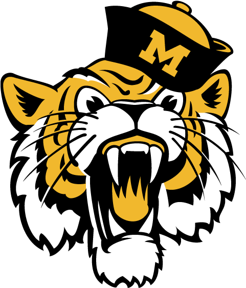 Missouri Tigers, Vintage Logos, Sport Design, Baltimore - Old Mizzou Tiger Logo (500x589), Png Download