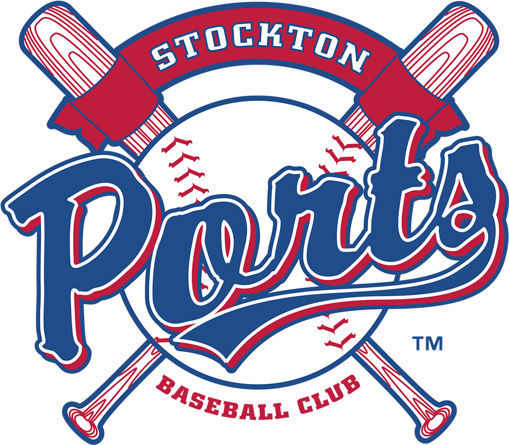 Stockton Ports Logo - California League Milb Teams (1920x1080), Png Download