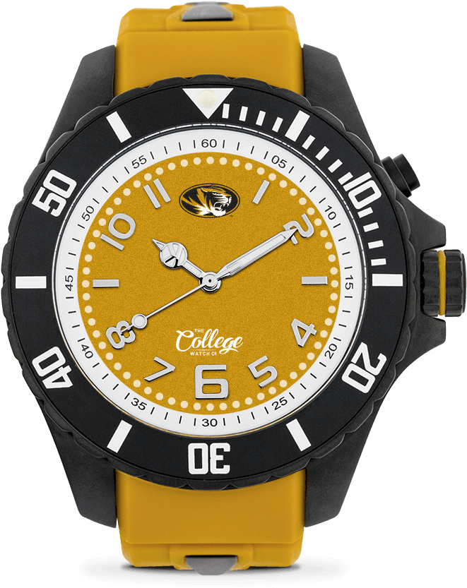 Missouri Tigers Watch - Rolex Submariner (600x638), Png Download