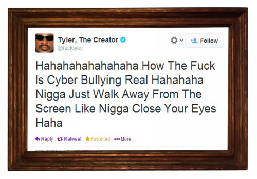 Tyler The Creator Wolf Gang Golf Wang Ofwgkta Odd Future - Fuck Is Cyber Bullying (500x349), Png Download