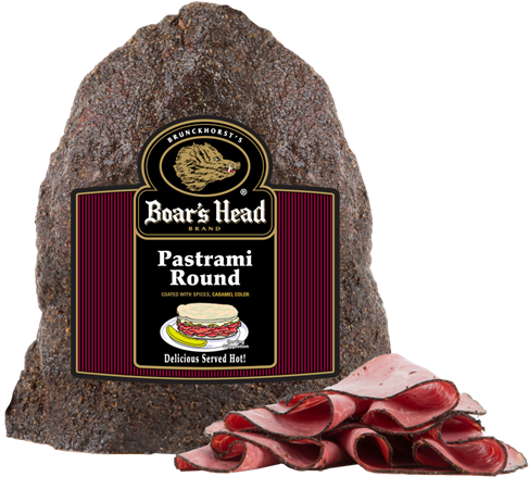 Boars Head Pastrami 1 Lb - Boars Head (500x456), Png Download