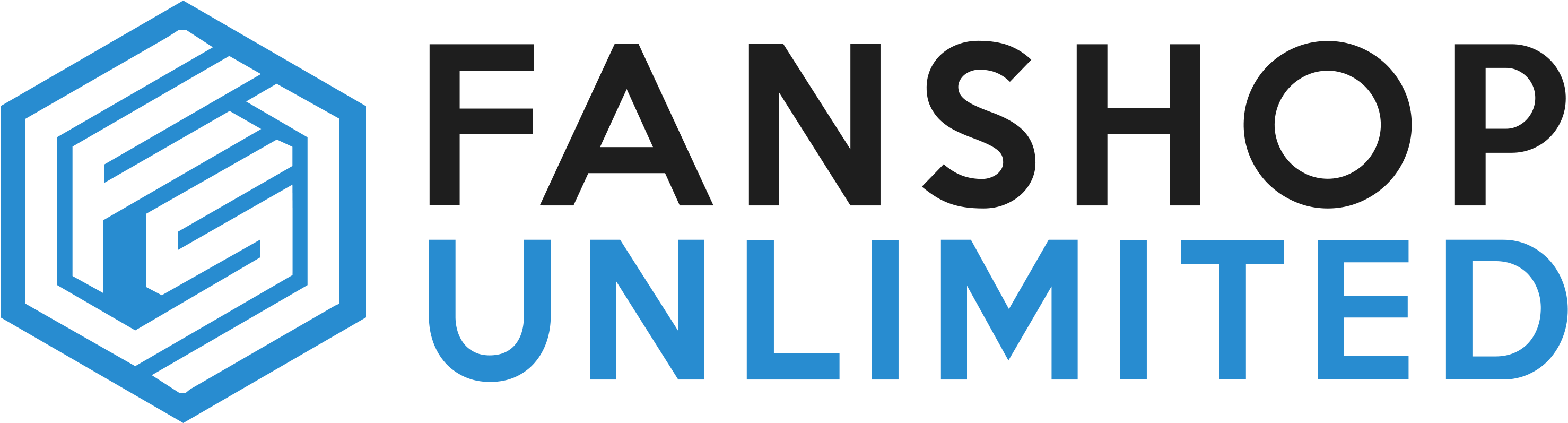 Fan Shop Unlimited - Logo Plan Investissement Compétences (2972x801), Png Download
