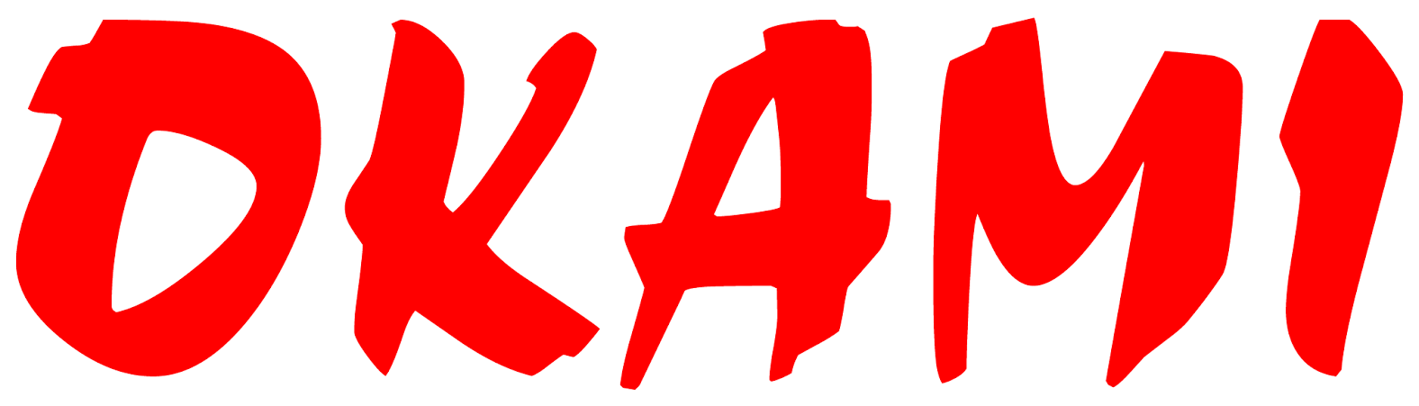 Logo Okami Copy - Okami Logo (1576x451), Png Download