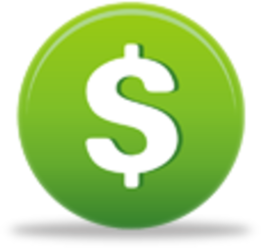 Competition Car Amps - Dollar Sign Icon (400x400), Png Download