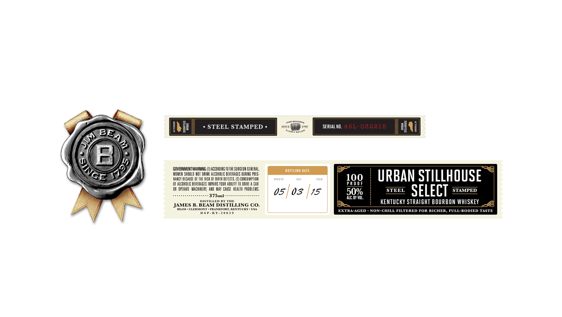 Jim Beam Urban Stillhouse Inspiration - Jim Beam (2260x1140), Png Download