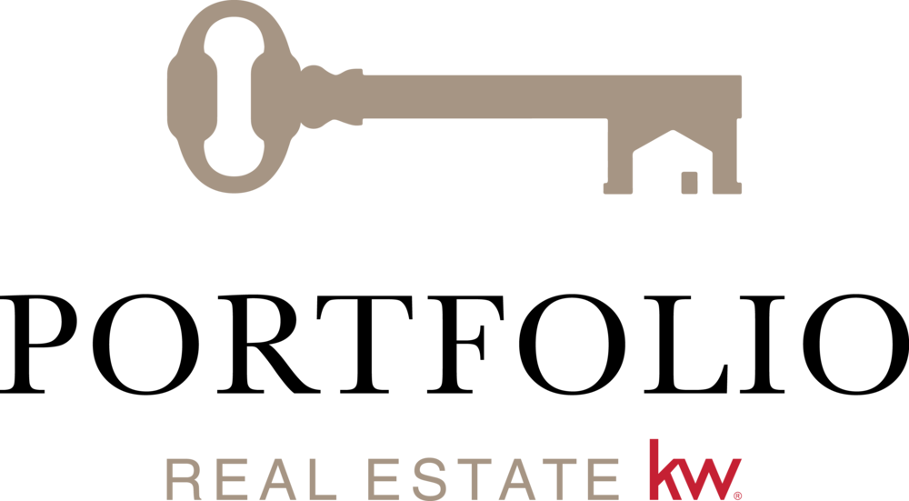 Portfolio Logo White Background - Kw Luxury Homes Logo Png (1000x551), Png Download