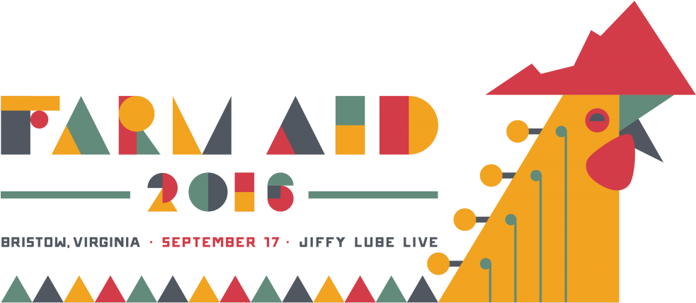 Farm Aid - Neil Young Farm Aid 2016 (1024x469), Png Download