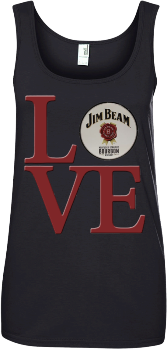 Love Jim Beam Bourbon T Shirt Hoodie Sweater - Real Queens Are Born On October (1155x1155), Png Download