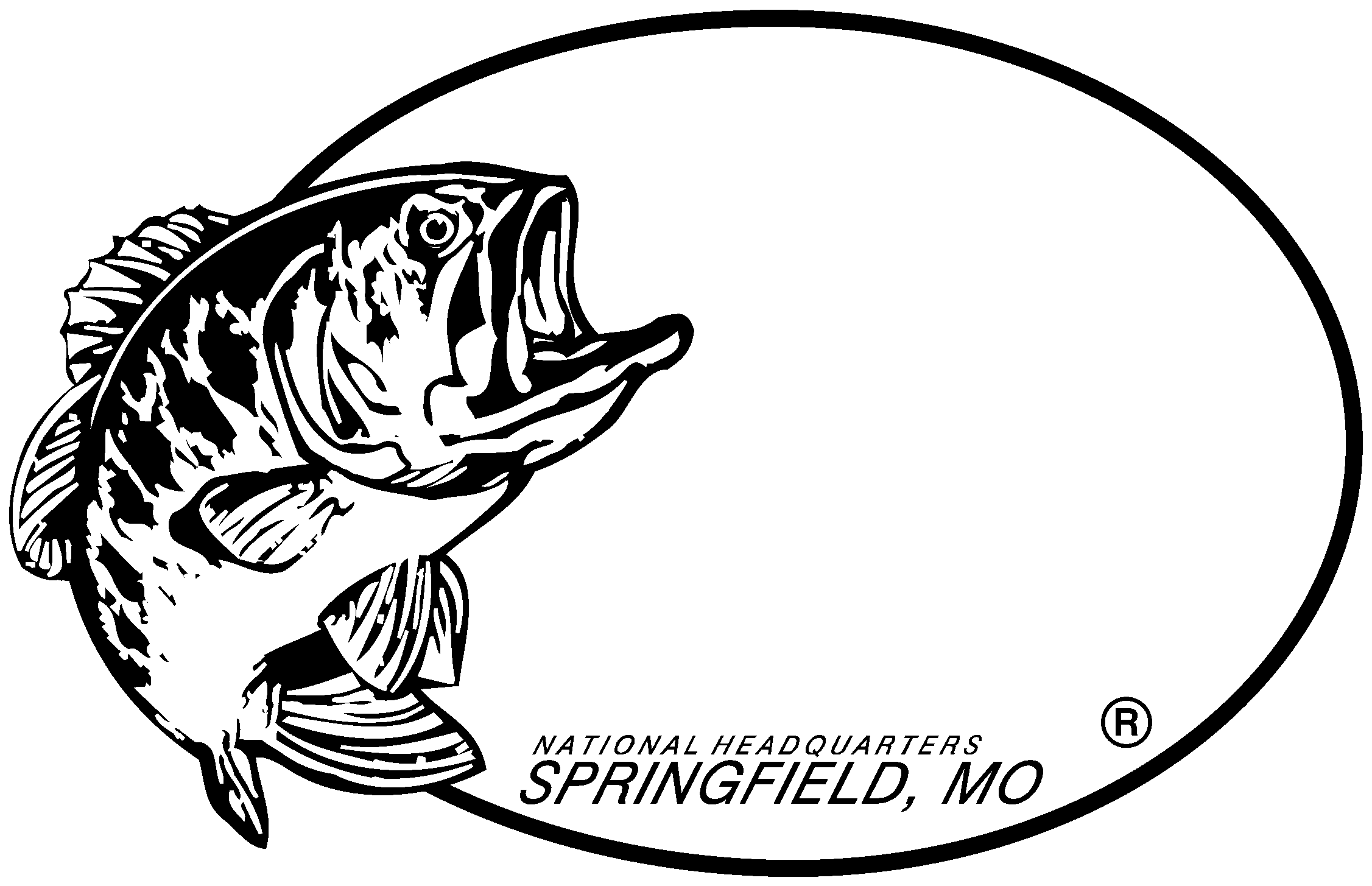 Bass Pro Shops Logo Black And White - Bass Pro Shop Vector (2400x2400), Png Download