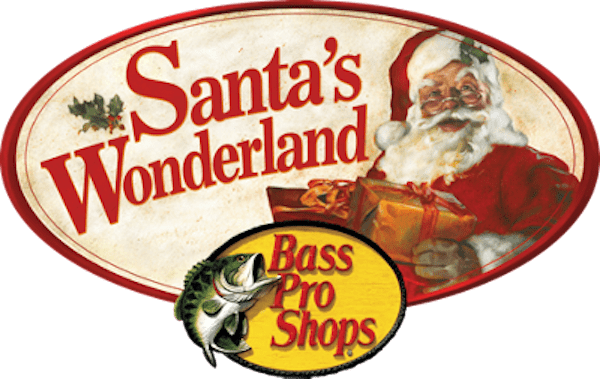 Santa Arrives At Bass Pro Shops Nov - Bass Pro Shop Santa's Wonderland (600x379), Png Download