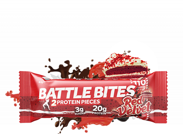 Battle Bites Red Velvet - Battle Bites Birthday Cake (600x633), Png Download