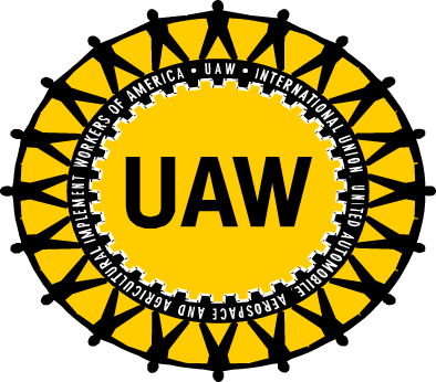 Atm Sponsor - United Auto Workers Logo (394x346), Png Download