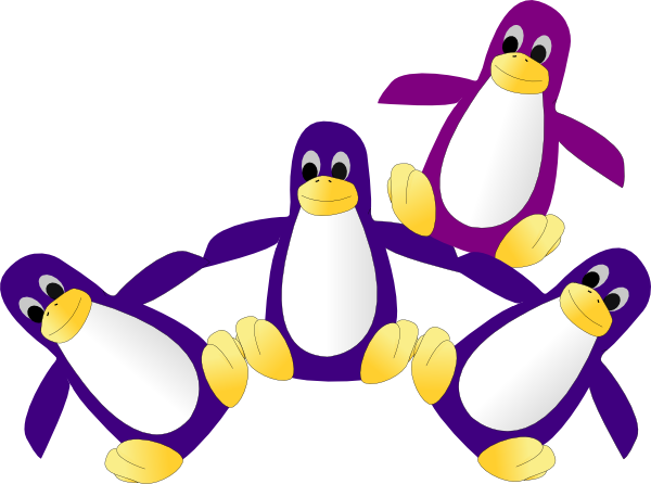Penguin202 (600x446), Png Download
