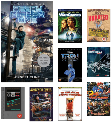 Ready Player One - Pop Culture Graphics Video Games: The Movie 11x17 Movie (436x439), Png Download