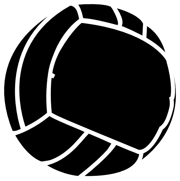 Beach Ball Clipart Volleyball - Volleyball (594x597), Png Download