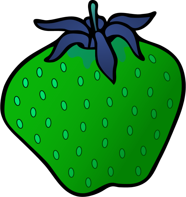 Png Image - Cartoon Strawberry (600x636), Png Download