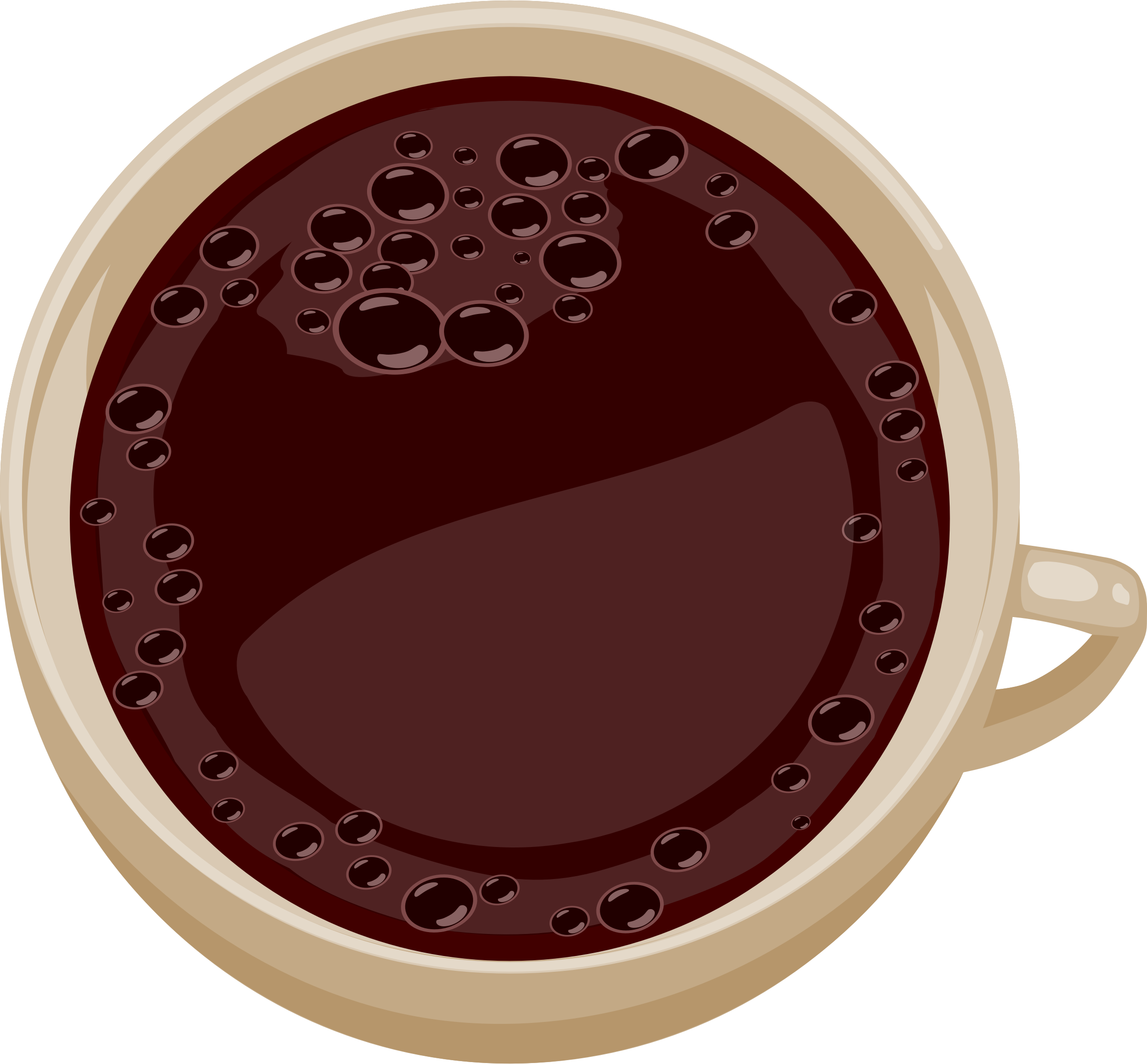 Clipart - Hot Chocolate (2400x2226), Png Download