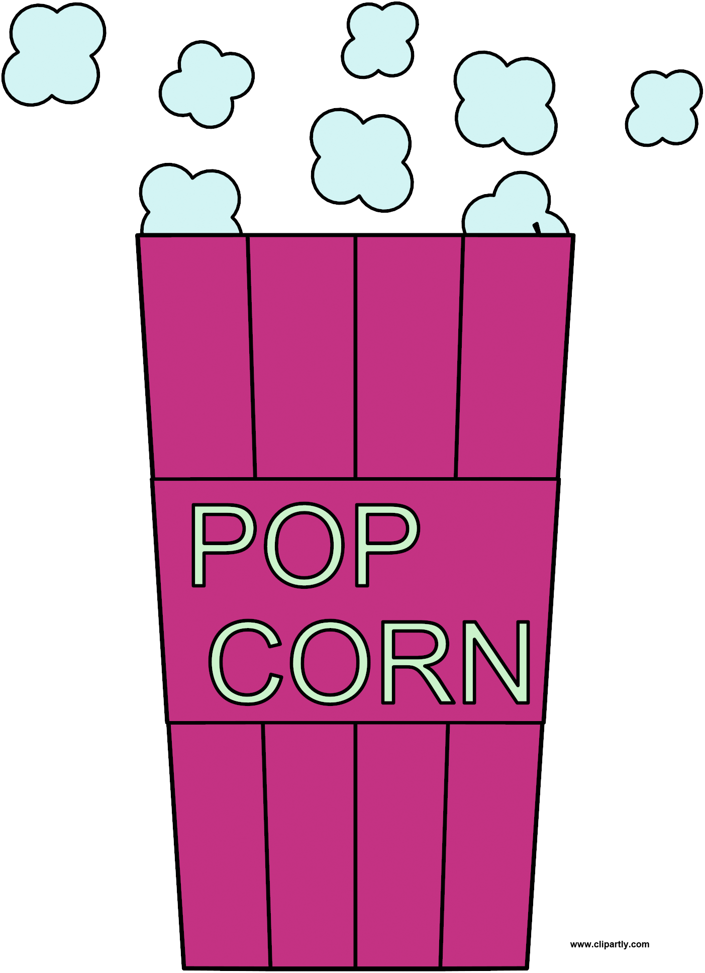 Pop Corn Clipart Png Free Download - Sexvideo (1403x1935), Png Download