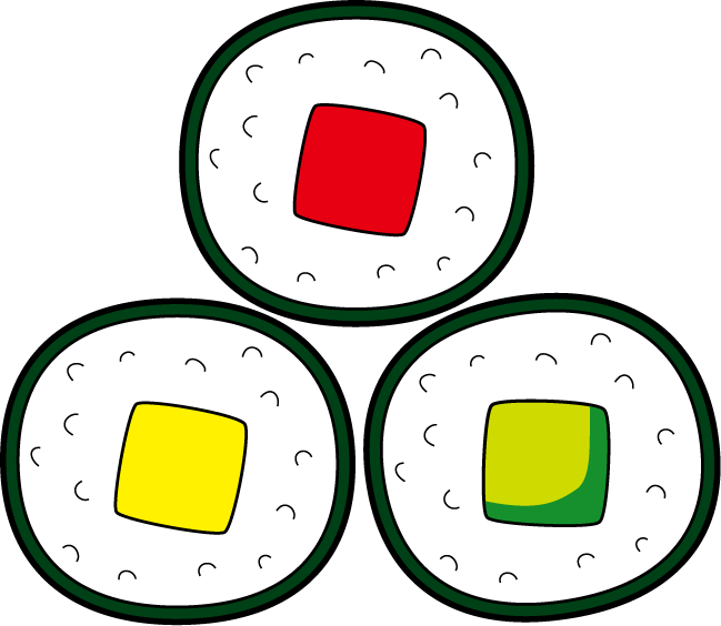 Sushi Clipart The Cliparts - Clip Art (649x564), Png Download