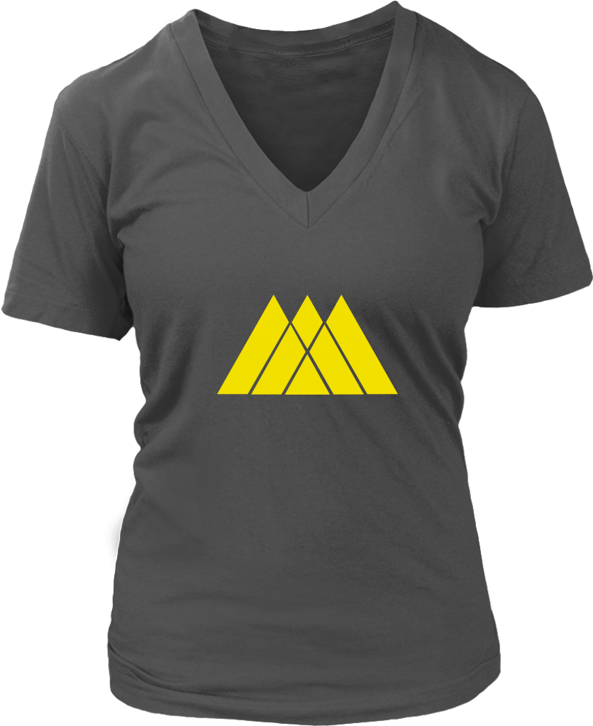Destiny Warlock Crest Women's V Neck T Shirt - Limited Edition - I Love When She Bends Over (1024x1024), Png Download