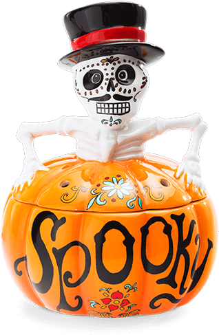 Spooky Scentsy Warmer - Scentsy 2018 Halloween (600x600), Png Download