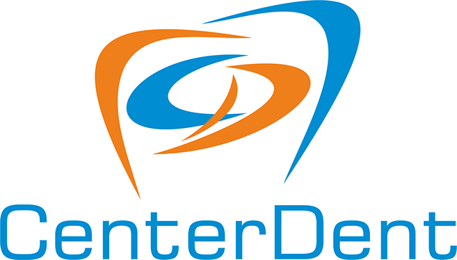 Center Dent , Es Una Pieza Dental Abstracta, Sus Colores - Graphic Design (657x374), Png Download