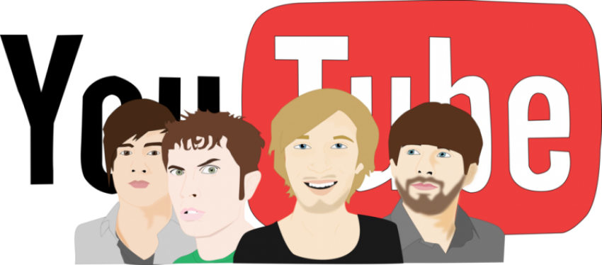 La Mayoría De Ellos Tienen Menos De 30 Años Y El Más - Que Son Youtubers (850x374), Png Download