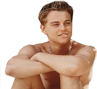 Leonardo Di Caprio - Leo Dicaprio Young Png (460x307), Png Download